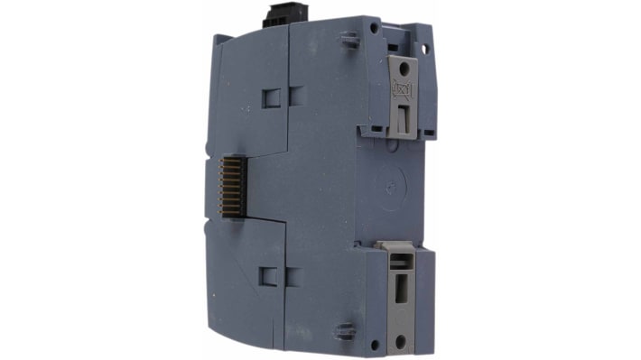 Modulo I/O PLC Siemens 6GK7243-5DX30-0XE0 Serie S7-1200, 24V - Comunicazione PROFIBUS, LED di stato, protezione IP20 - Accessorio industriale elettronico.