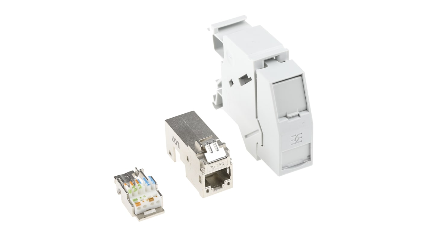 Modulo interfaccia Weidmüller 8808360000, RJ45 a IDC, 26-22 AWG, IP20, 1A - Ideale per industrie e applicazioni LAN Cat6.