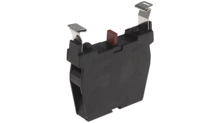 Blocco contatti Schmersal EF220.3, 2NC per arresto di emergenza, dimensioni 46 x 10 x 60 mm, grado di protezione IP20.