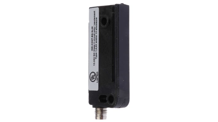 Sensore fotoelettrico a forcella Telemecanique Sensors XUVE04M3KSNM8, rilevamento 3 mm, uscita NPN/PNP, IP65.