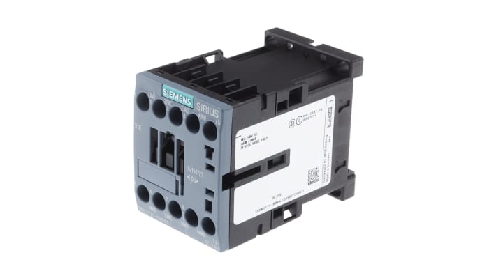 Relè contattore Siemens 3RH2131-1BB40, 4 poli, 3NO/1NC, 10A, 24V c.c. per protezione motori elettrici. Acquista ora!