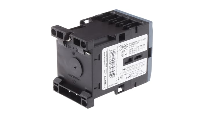 Relè contattore Siemens 3RH2131-1BB40, 4 poli, 3NO/1NC, 10A, 24V c.c. per protezione motori elettrici. Acquista ora!