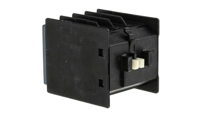 Blocco contatti ausiliari Siemens 3RH2911-1GA22, 2NO/2NC, 10A - Serie Sirius Innovation. Design snap-on per monitoraggio efficiente del contattore.