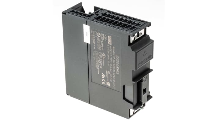 Modulo I/O digitale Siemens 6ES7323-1BH01-0AA0 per PLC S7-300 - 8 ingressi / 8 uscite - Isolamento 500V - Tensione 24V - Serie SIMATIC.