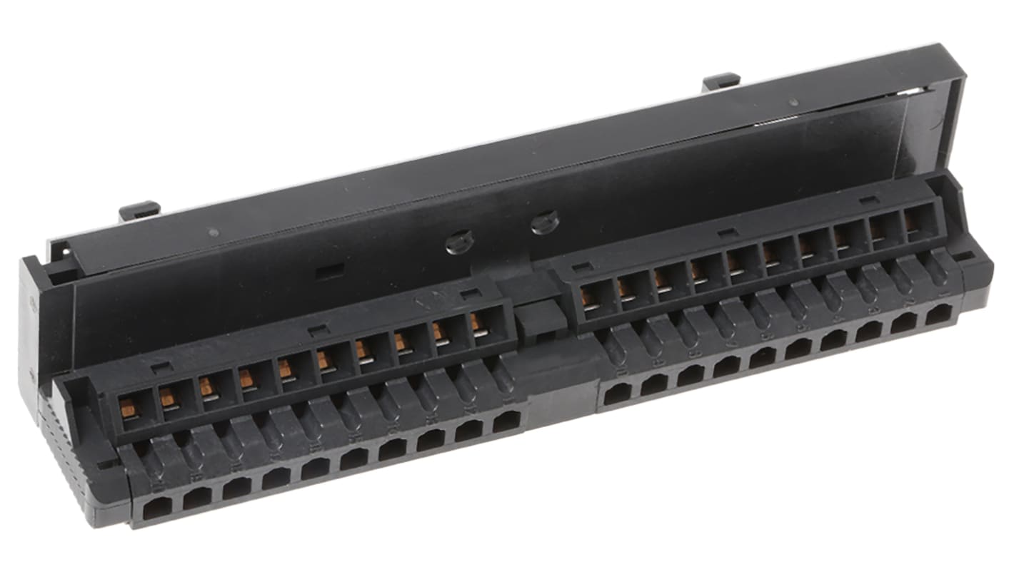 Connettore anteriore Siemens 6ES7392-1BJ00-0AA0 per Modulo ingresso analogico SIMATIC S7-300 SM 331 - Interconnessione rapida e stabile con PLC - Codifica pin per evitare errori di cablaggio.