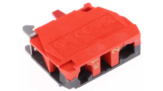 Blocco contatti Schneider Electric ZBE1026: Terminali a vite, 1NC, serie Harmony XB4/5. Alta qualità e design ecologico.