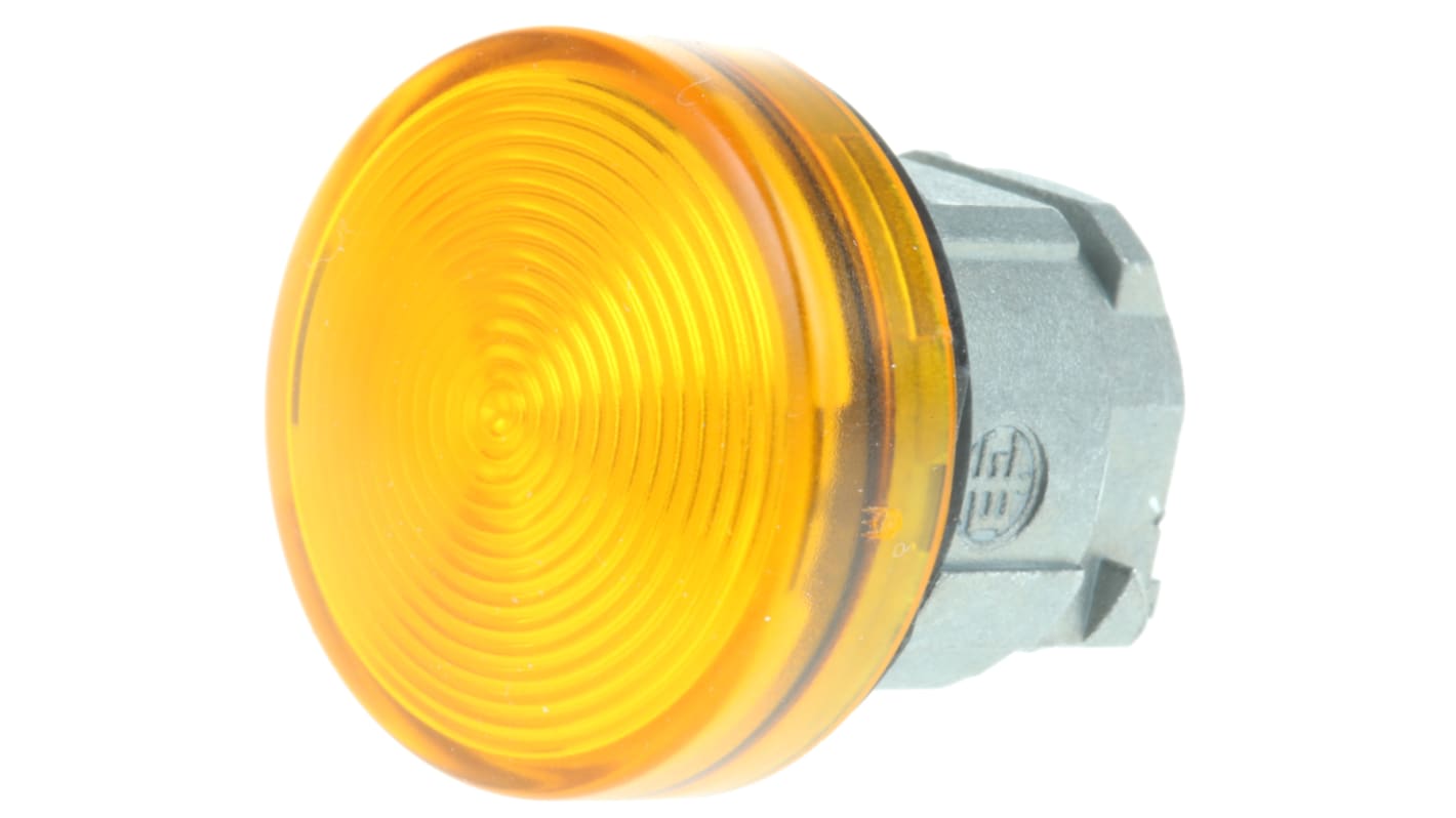 Spia luminosa arancione Schneider Electric, serie Harmony XB4, LED rotonda da 22mm, montaggio a pannello, protezione IP66/IP67/IP69K.