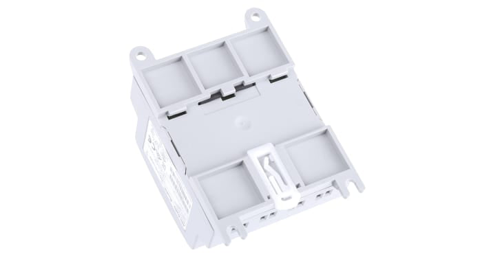 CPU PLC Allen Bradley Micro810 (cod. 2080-LC10-12QBB) con 8 ingressi, 4 uscite e 12 I/O a 24 V c.c. per applicazioni compatte.