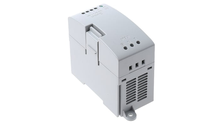 Alimentatore PLC Allen Bradley 2080-PS120-240VAC, 24V CC, 1,6 Amp, per serie Micro 800, ingresso CA 120/240V.
