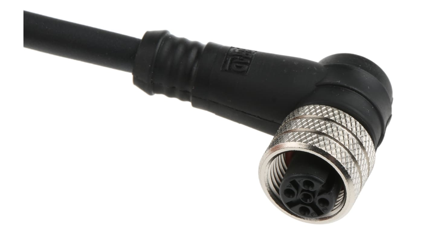 Cavo sensore/attuatore M12 femmina 4 cond. Brad from Molex - 1200651787, lunghezza 10m. Resistente agli urti e all'acqua, ideale per ambienti industriali.