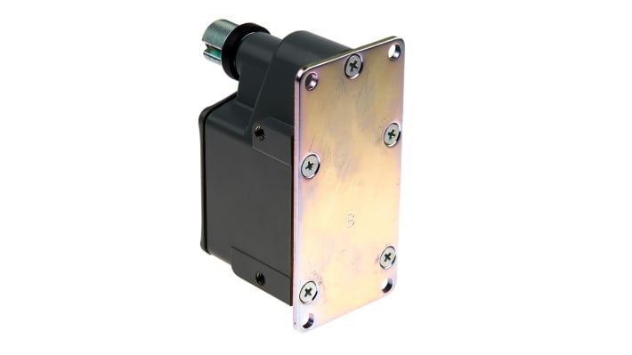 Interruttore di fine corsa Telemecanique Sensors 9007FTUB5M11, configurazione NO/NC, protezione IP65/IP67, dimensioni 118.36mm x 57.15mm x 86.61mm.