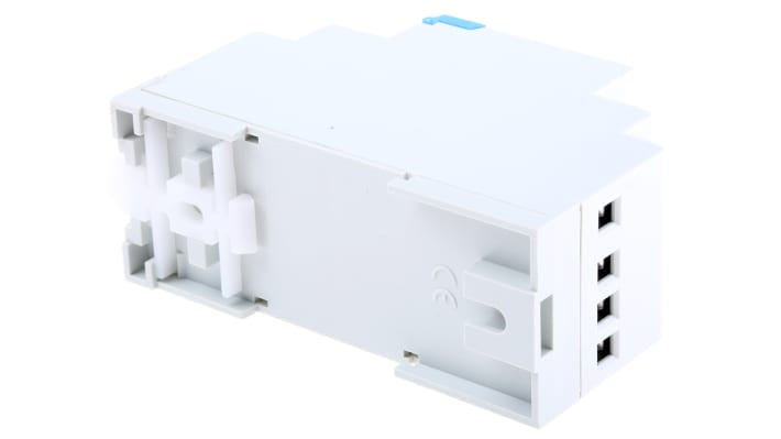 Finder 12.92.8.230.0090, temporizzatore digitale per guida DIN, 230 V, DPDT, 2 canali, dimensioni 90x63 mm.