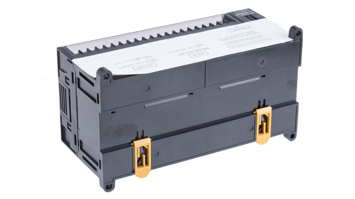 Omron CP1L-M60DT-D, CPU PLC con 60 I/O, montaggio su guida DIN, dimensioni 195 x 110 x 85 mm, alimentazione 20.4-26.4 V dc.