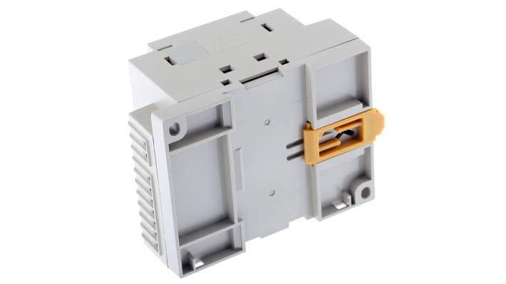 Modulo logico Omron ZEN-10C2AR-A-V2, 6 ingressi, 4 uscite relè, dimensioni 70 x 90 x 56 mm, montaggio su guida DIN.