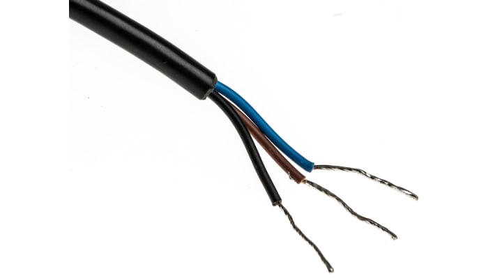 Sensore fotoelettrico cilindrico Sick VTF18-3F1412, rilevamento 3-100 mm, uscita PNP, montaggio filettato, IP67.