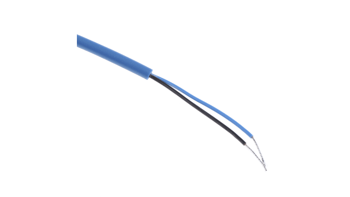 Sensore di prossimità cilindrico NAMUR Baumer IFRM 08X9103, certificato ATEX, filettatura M8, gamma di rilevamento 2 mm, IP67.