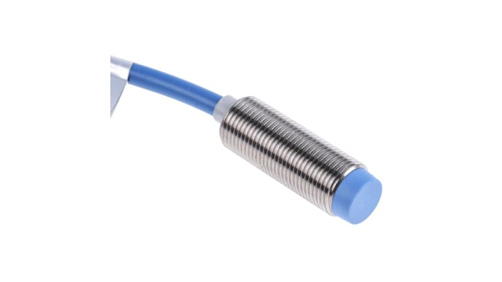 Sensore di prossimità cilindrico NAMUR Baumer IFRM 12X9103, rilevamento 4 mm, IP67, alimentazione 5-30 V c.c.