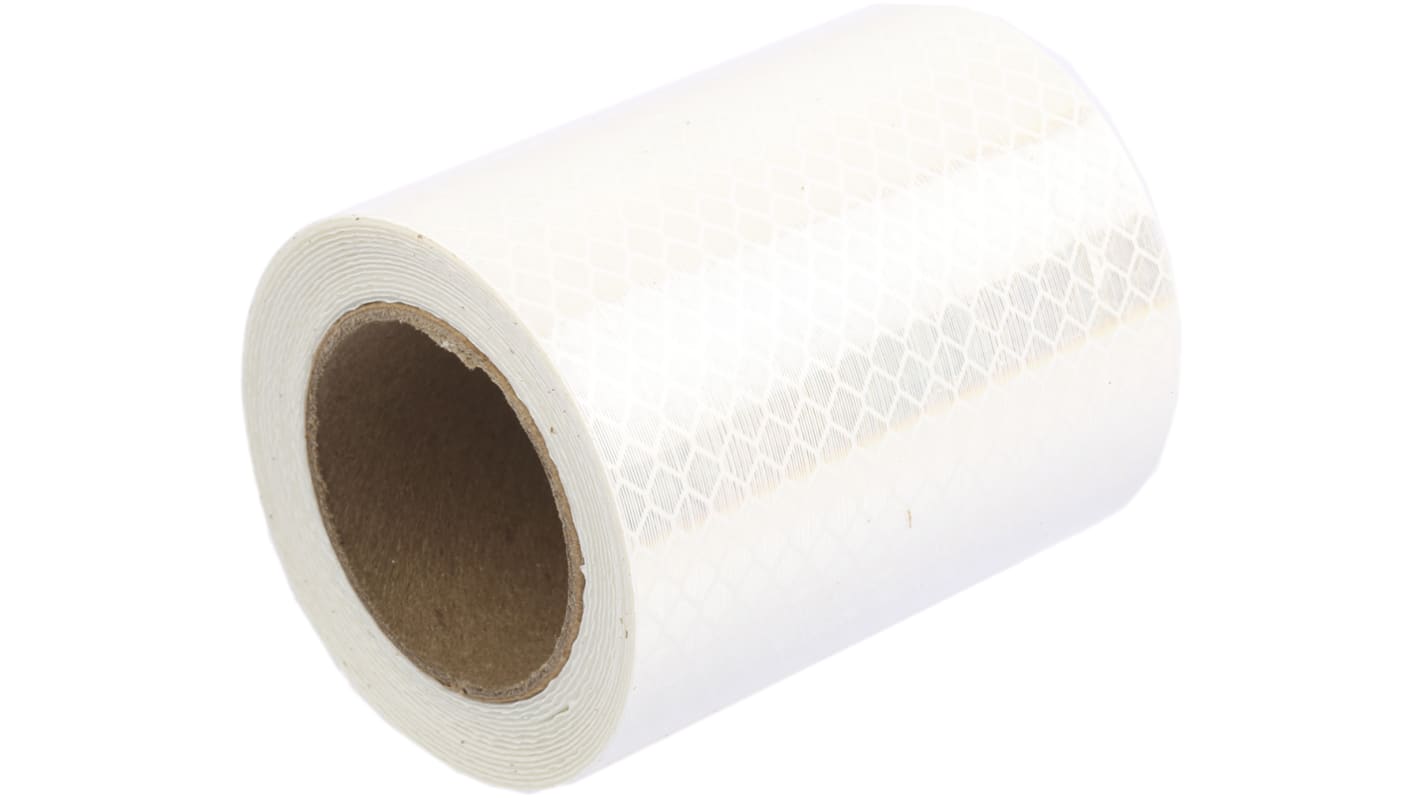 Riflettore Banner BRT-THG-3-100 per sensori Serie 915, nastro retroriflettente 2,5 m x 75 mm, adesivo per installazione semplice.