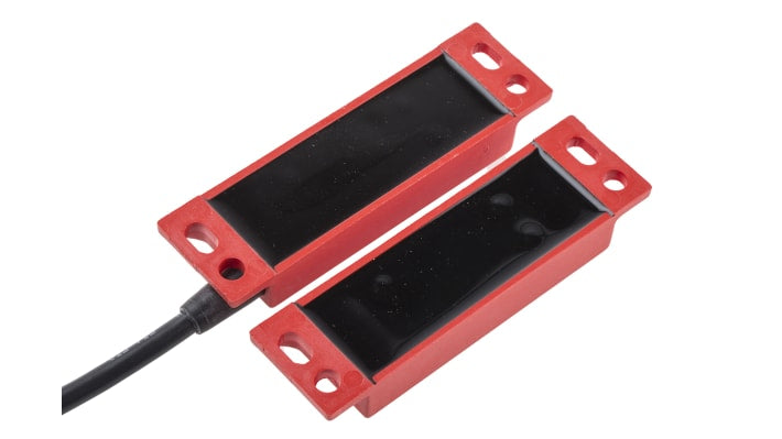 Telemecanique Sensors XCSDMP590L01M12, interruttore di sicurezza magnetico codificato, 24V cc, protezione IP66/67, dimensioni 88 x 34 x 13 mm.