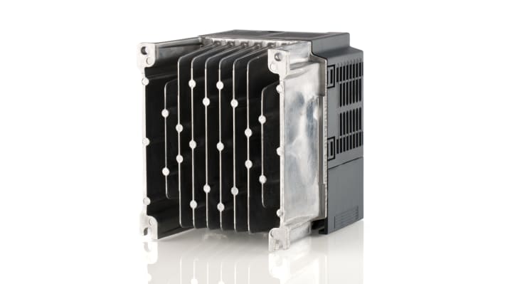 Inverter trifase Mitsubishi Electric FR-D740-022SC-EC, potenza 0,75 kW, dimensioni 128x129,5x108 mm, interfaccia ModBus, grado di protezione IP20.