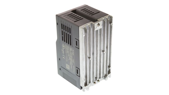 Mitsubishi Electric FR-D720S-008SC-EC, inverter monofase 0,1 kW, dimensioni 128x68x80,5 mm, interfaccia RS485.