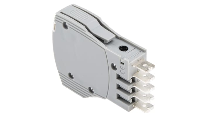 Interruttore termico 1 polo 6A Phoenix Contact, tecnologia SFB, IP30, dimensioni 90 x 12.3 x 77.3 mm, segnalazione remota.