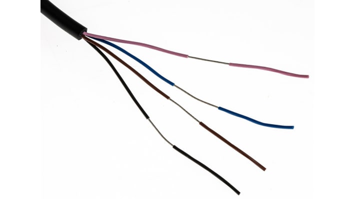 Omron E3FADN112M, sensore fotoelettrico cilindrico a diffusione, rilevamento 100 mm, uscita NPN, grado di protezione IP67/IP69K.