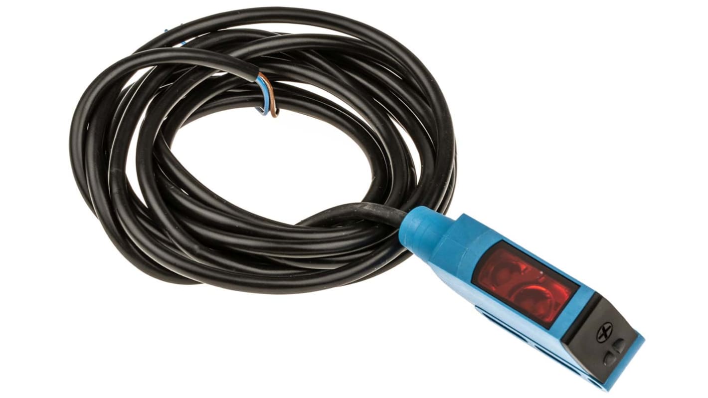 Sensore fotoelettrico rettangolare Sick WTB9-3P1161, rilevamento 20-350 mm, uscita PNP, montaggio a pannello, grado di protezione IP66/IP67/IP69K.