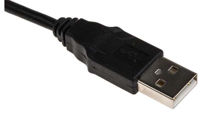 Cavo USB Schneider Electric TCSXCNAMUM3P per HMI Magelis, compatibile con Modicon M238 e M258, garantisce connessione affidabile.