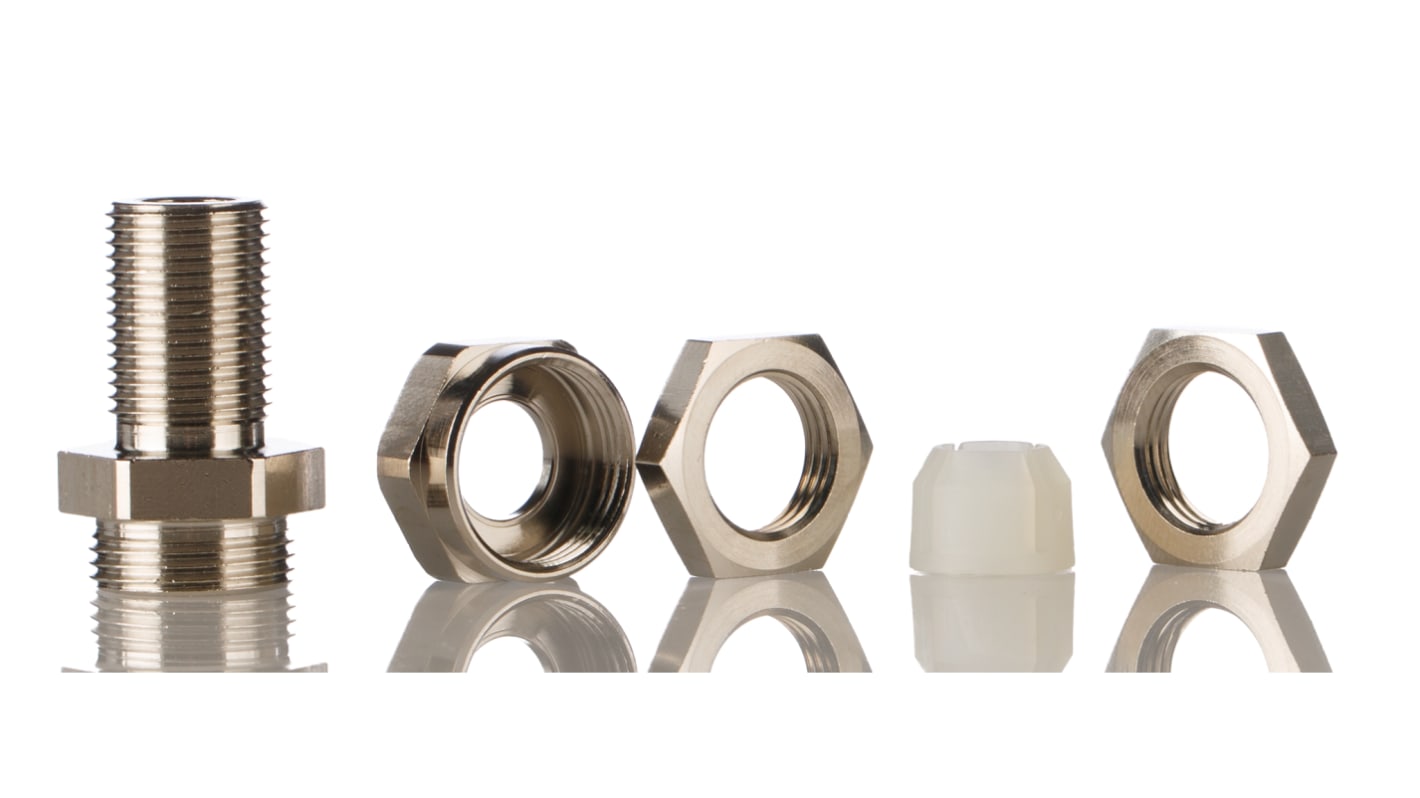 Staffa di montaggio per sensori induttivi M8, modello BALLUFF BES 08,0-KH-2S, progettata per l'installazione di sensori di prossimità.