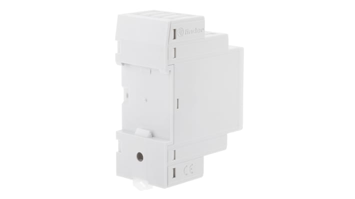 Contattore Finder 22.34.0.012.4620, 4 poli, 2 NO + 2 NC, 25 A, 12 V c.c., dimensioni 35x85x60.8 mm.