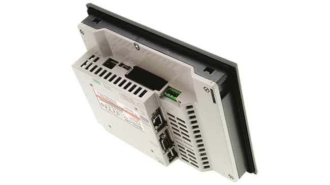 Display HMI touch screen Schneider Electric HMIGTO4310, 7,5" TFT, risoluzione 640x480, memoria 96MB. Ideale per automazione industriale.