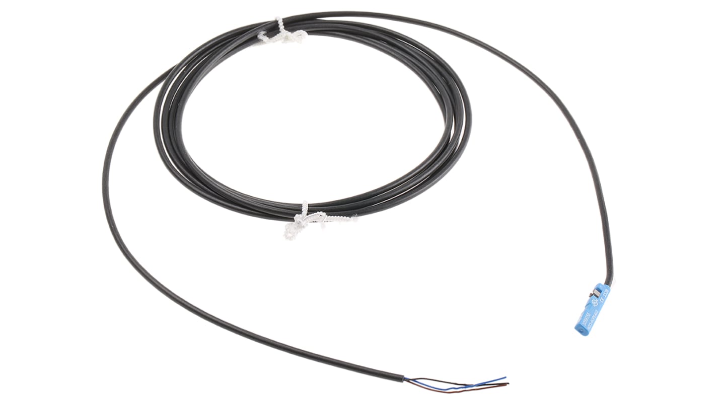 Sensore cilindrico Sick MZC1-4V3PS-KUO, pickup magnetico, IP67/IP68/IP69, 23.7x4.7x2.9 mm, montaggio a bussola.