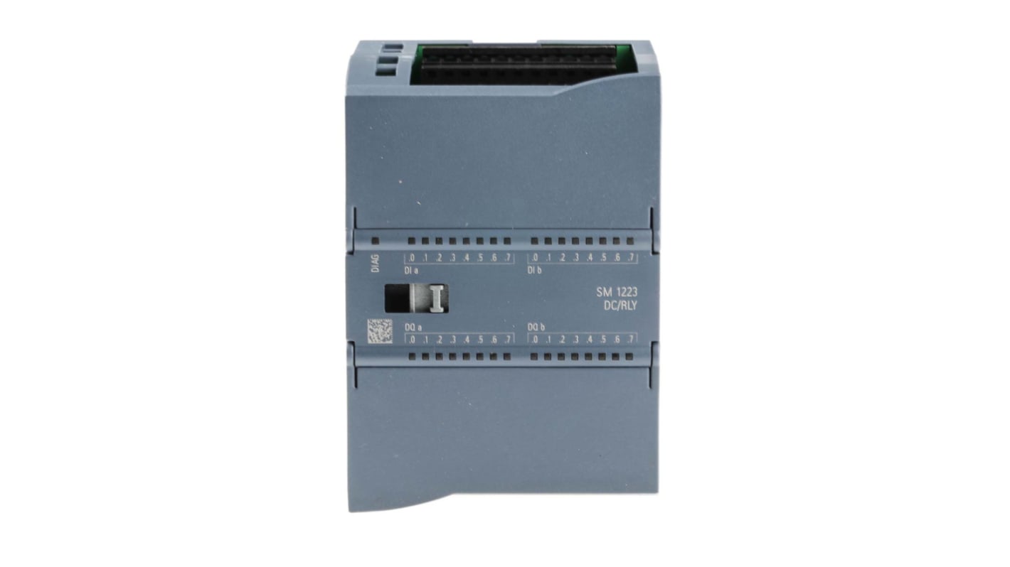 Modulo I/O PLC Siemens 6ES7223-1PL32-0XB0 per SIMATIC S7-1200, 16 ingressi digitali, 16 uscite - Flessibile, resistente e performante.