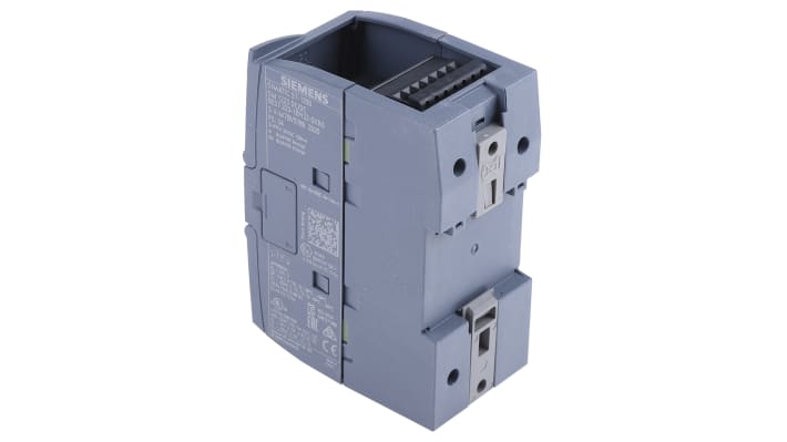 Modulo I/O PLC digitale Siemens 6ES7223-1BH32-0XB0 per Serie SIMATIC S7-1200, 8 ingressi/uscite, protezione IP20. Adatto a ambienti industriali e marittimi.