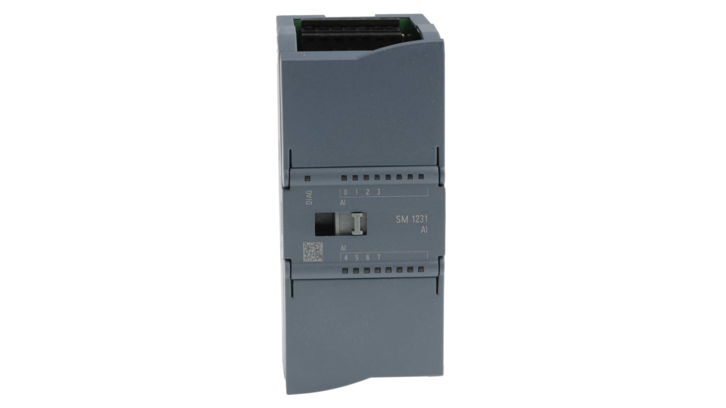 Modulo I/O PLC Siemens 6ES7231-4HF32-0XB0 per SIMATIC S7-1200, 8 ingressi analogici, isolamento ottico, protezione IP20 - Ideale per ambienti industriali e difficili.
