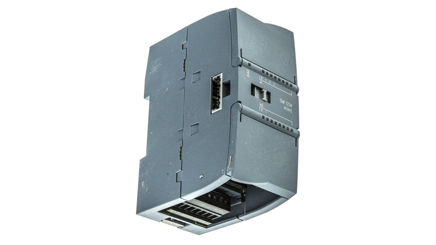 Modulo I/O PLC analogico Siemens 6ES7234-4HE32-0XB0 per SIMATIC S7-1200 - 4 ingressi, 2 uscite - Robusto e compatto per ambienti industriali.