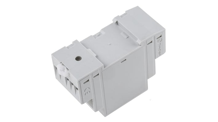 Finder 72.42.0.024.0000, relè di monitoraggio con 2 uscite NA, montaggio su guida DIN, ritardo 0.2 a 20 s.