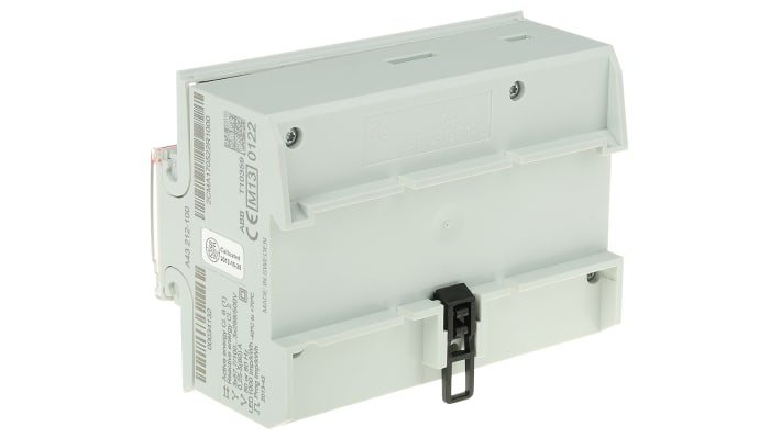 Contatore di energia ABB 2CMA170522R1000 A43 212-100, 3 fasi, LCD, montaggio su guida DIN, precisione 1%, corrente 80 A.