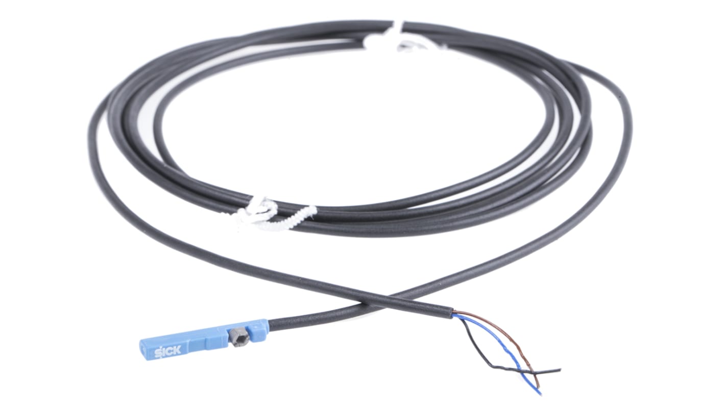 Sensore cilindrico Sick MZC1-2V2PS-KU0, pickup magnetico, alimentazione 5-30 V, IP67, montaggio drop-in, dimensioni 26.3x2.9x4.7 mm.