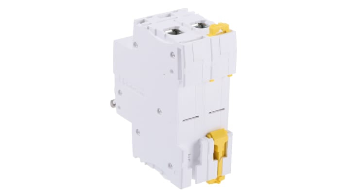 Interruttore di isolamento Schneider Electric A9S65240, 2P, 40A, 415V, guida DIN, IP20 - Sicurezza VisiSafe per linee di produzione e distribuzione elettrica.