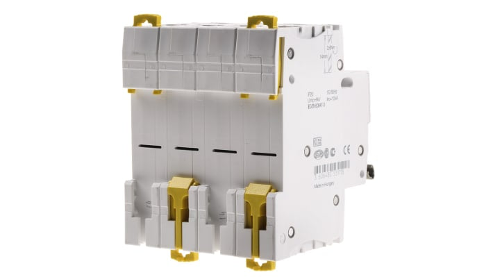 Interruttore di isolamento Schneider Electric A9S65463 iSW 4P 63A 415V IP20. VisiSafe per sicurezza e controllo circuiti sotto carico.