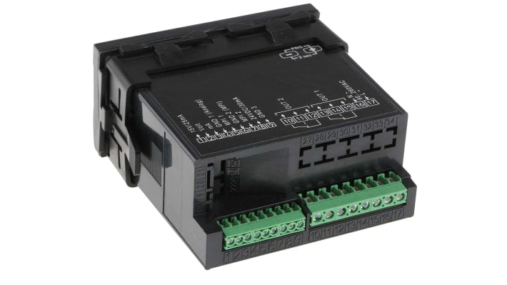 Misuratore digitale multifunzione Kübler 6.565.010.000, display LED 6 cifre, tensione 100-240VAC, dimensioni 45x92x90,5mm.