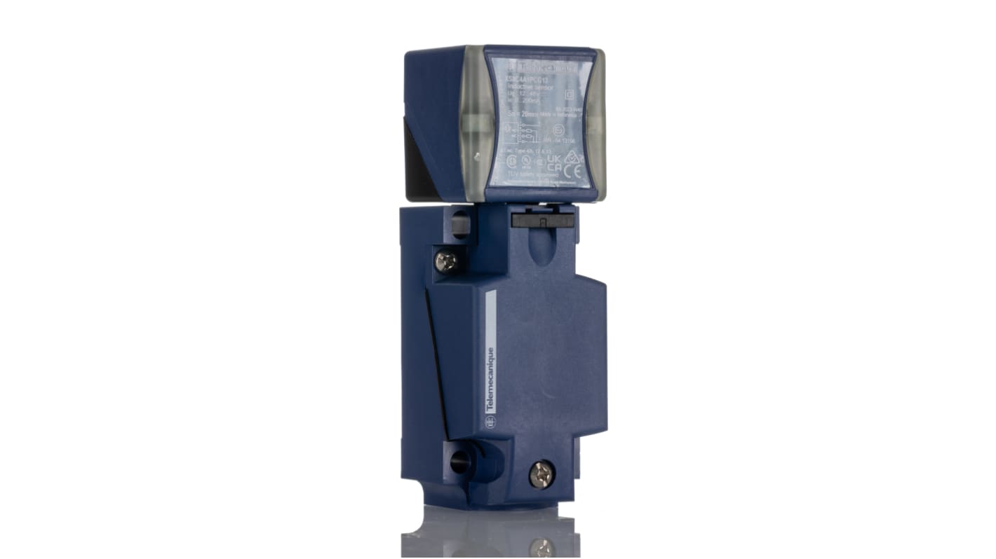Sensore di prossimità induttivo Telemecanique XS8C4A1PCG13 PNP 16 mm 12-48 V cc - Ideale per applicazioni industriali, rilevamento senza contatto di metalli.