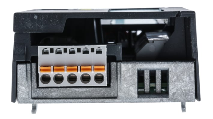 Unità di controllo Siemens 6SL3244-0BB12-1BA1, 24 V c.c., per inverter SINAMICS G120, dimensioni 73 x 199 x 46 mm, grado di protezione IP20.
