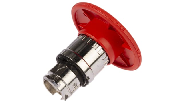Pulsante di arresto di emergenza Schneider Electric Harmony ZB4, Ø 22mm, resistente a vibrazioni e agenti chimici. Ideale per applicazioni industriali.