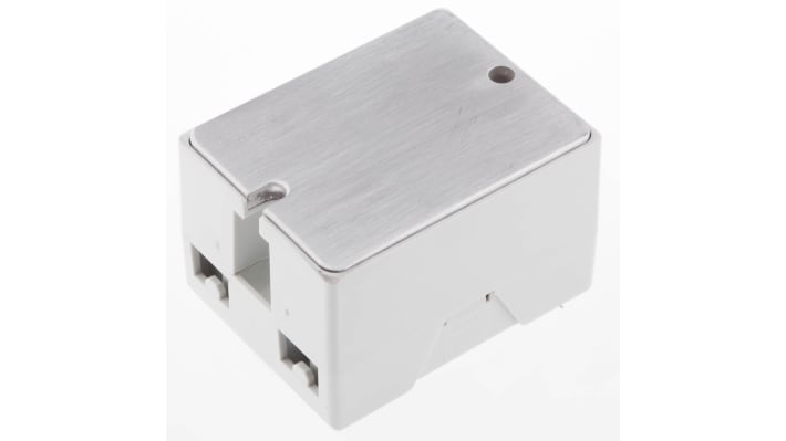 Finder Relè a stato solido SPST, montaggio superficiale, 25 A, 280 V c.a., dimensioni 44,5 x 36,4 x 57,7 mm.