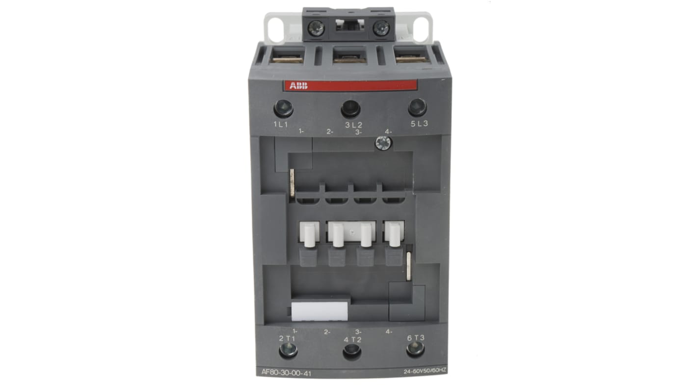 Contattore ABB 1SBL397001R4100 AF 3 poli, 3 NA, 125 A, 690 V c.a., dimensioni 70x125.5x116 mm, bobina 24-60 V c.a.