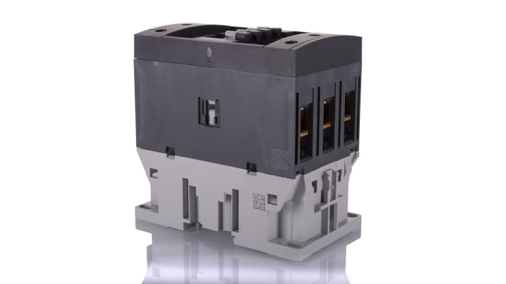 Contattore ABB 1SBL397001R1100 AF 3 poli, 125 A, 690 V CA, montaggio su guida DIN, dimensioni 70 x 125,5 x 116 mm.