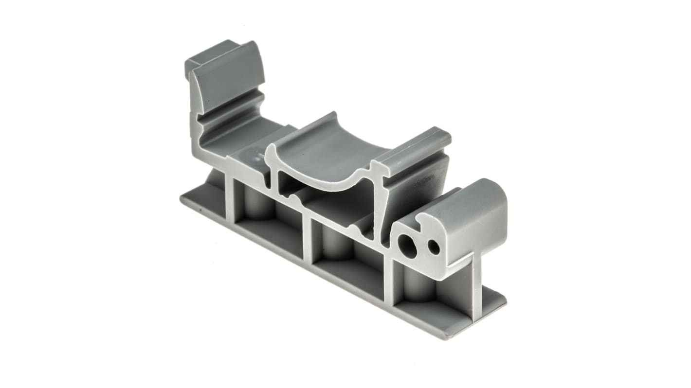 Adattatore guida DIN Phoenix Contact USA 10/4,6 - 2,8 g per montaggio sicuro e versatile in ambienti industriali.